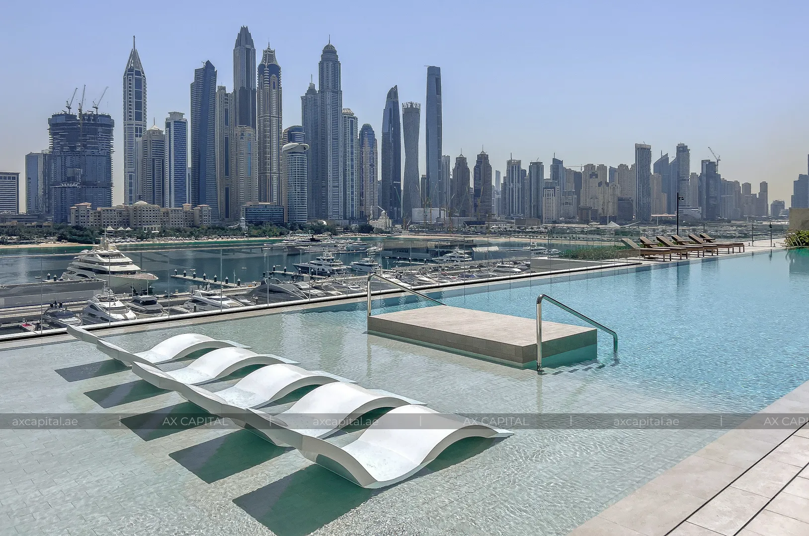 Apartamento con 1 dormitorio en Palace Beach Residence, Dubai, EAU (axc-3989790) 2