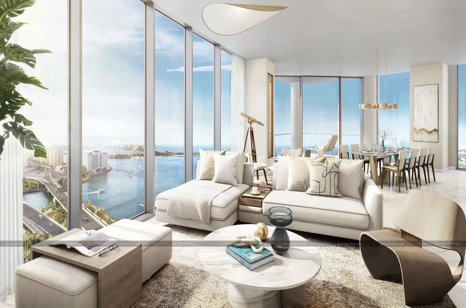 Apartamento con 1 dormitorio en Palm Beach Towers 2, Dubai, EAU (axc-3986586-r1) 3