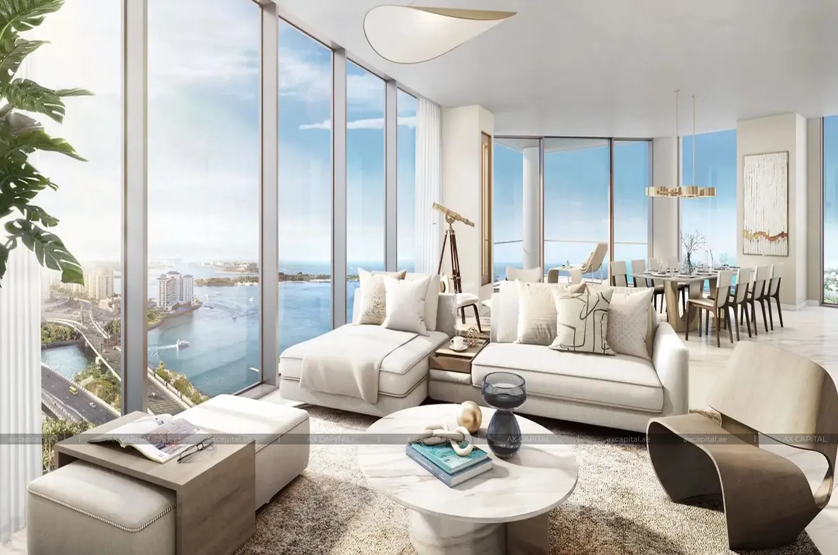 Apartament cu 3 dormitoare în Palm Beach Towers 2, Dubai, Emiratele Arabe Unite (axc-3991300) 1
