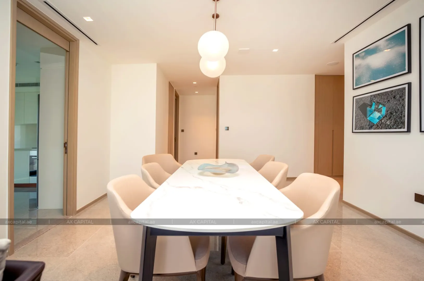 Apartment mit 2 Schlafzimmern in Address Harbour Point Tower 2, Dubai, VAE (axc-3985497) 3