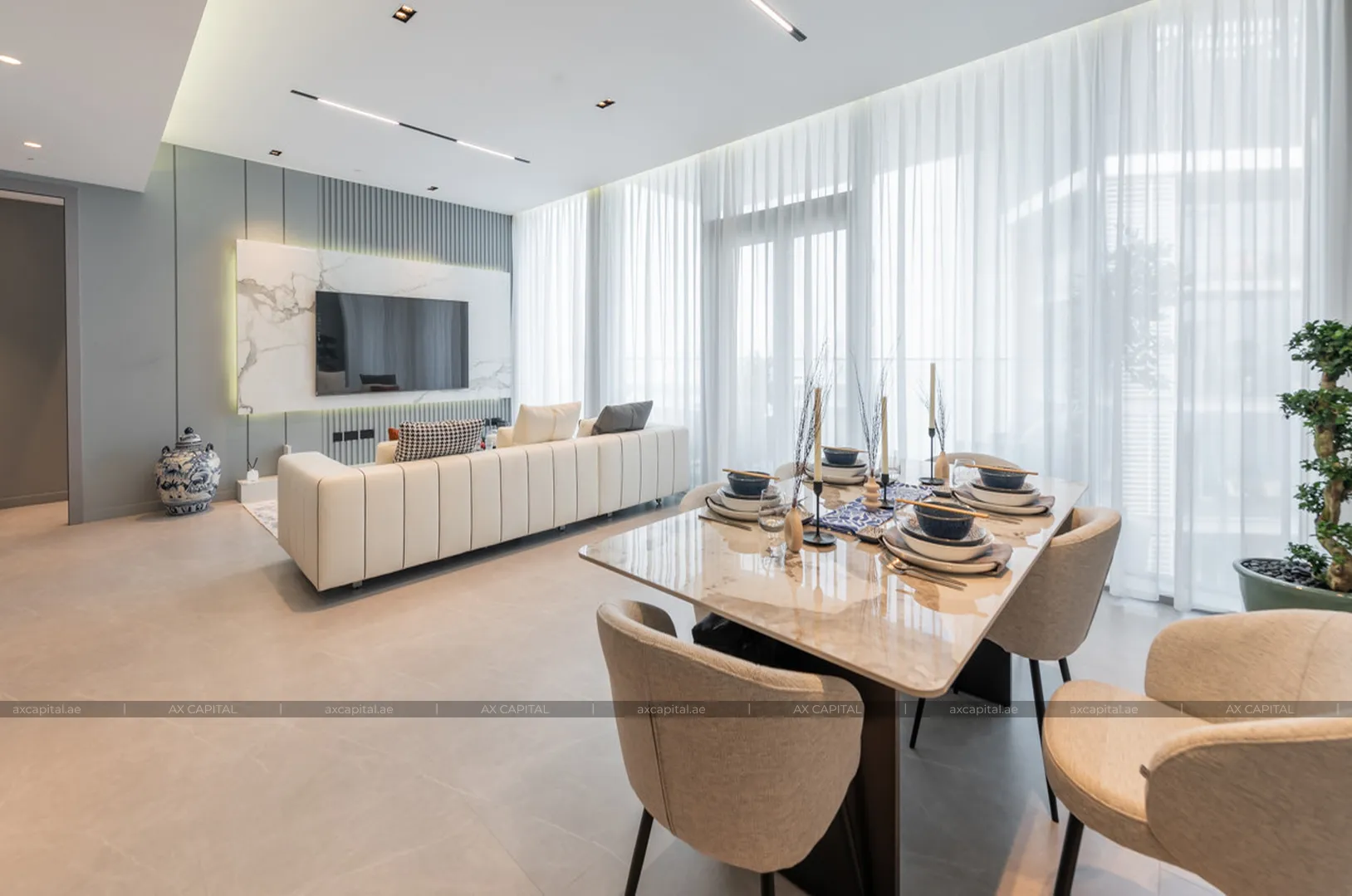 Appartement avec 1 chambre à Apartment Building 3, Dubai, EAU (axc-3993694) 3