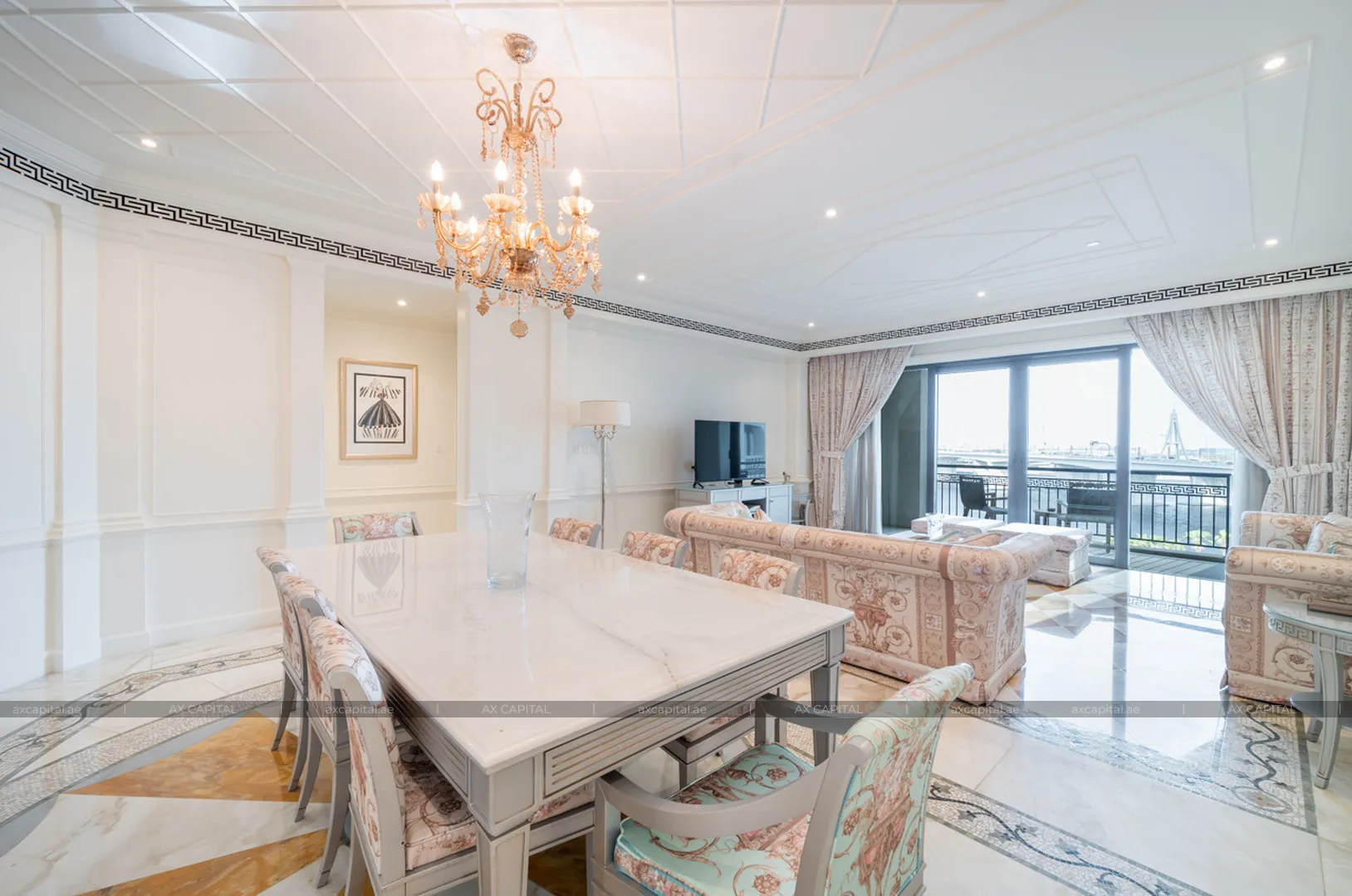 Apartament cu 3 dormitoare în Palazzo Versace, Dubai, Emiratele Arabe Unite (axc-3988439-r1) 1