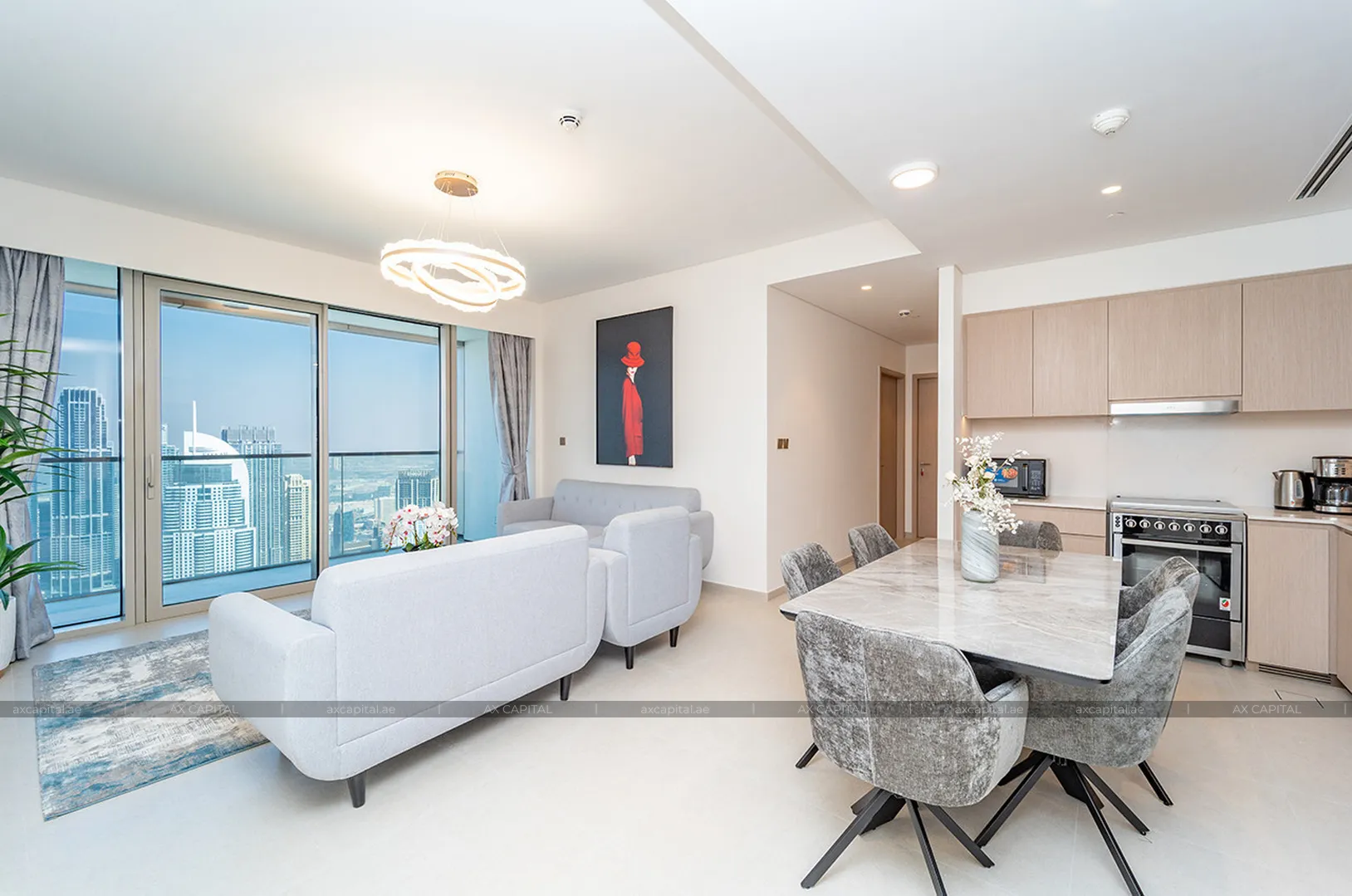 Apartment mit 2 Schlafzimmern in Grande At The Opera District, Dubai, VAE (axc-3990519) 2