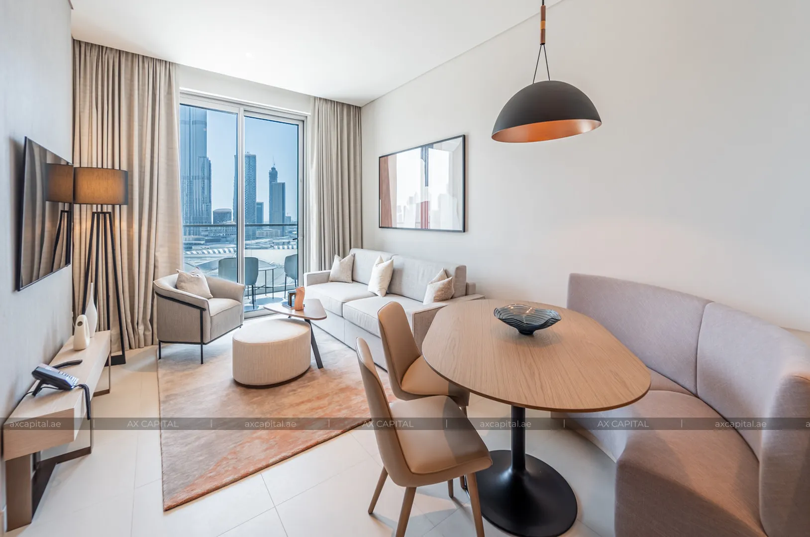 Apartment mit 2 Schlafzimmern in Vida Dubai Mall Tower 1, Dubai, VAE (axc-3994513) 3