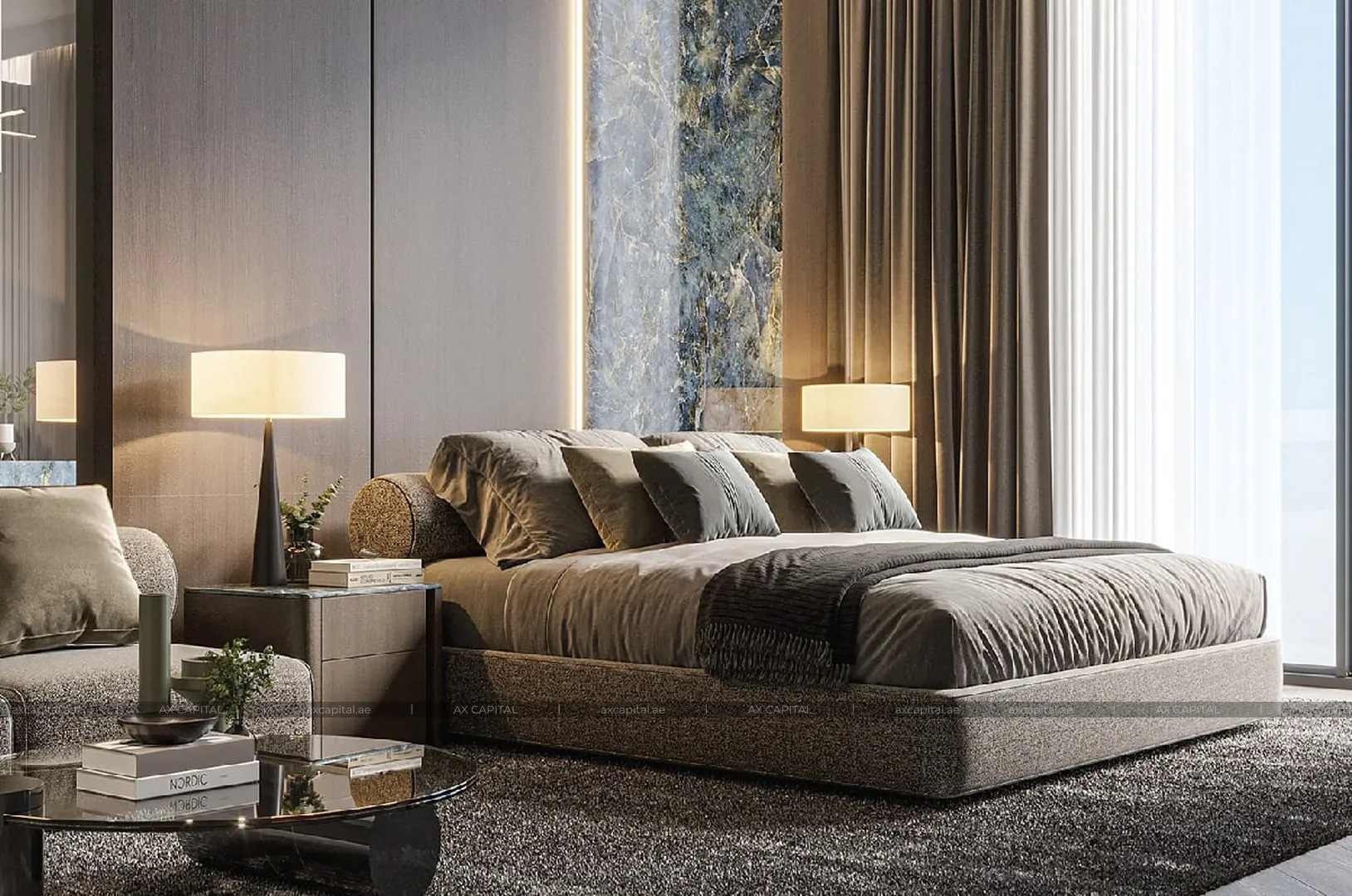 شقة استوديو في The Central Downtown, دبي, الإمارات العربية المتحدة (axc-3993548) 3