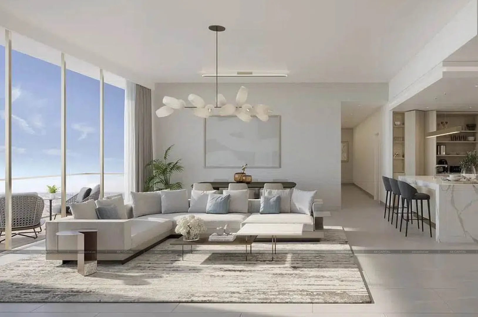 Apartamento con 1 dormitorio en Upper House East, Dubai, EAU (axc-3991493) 1