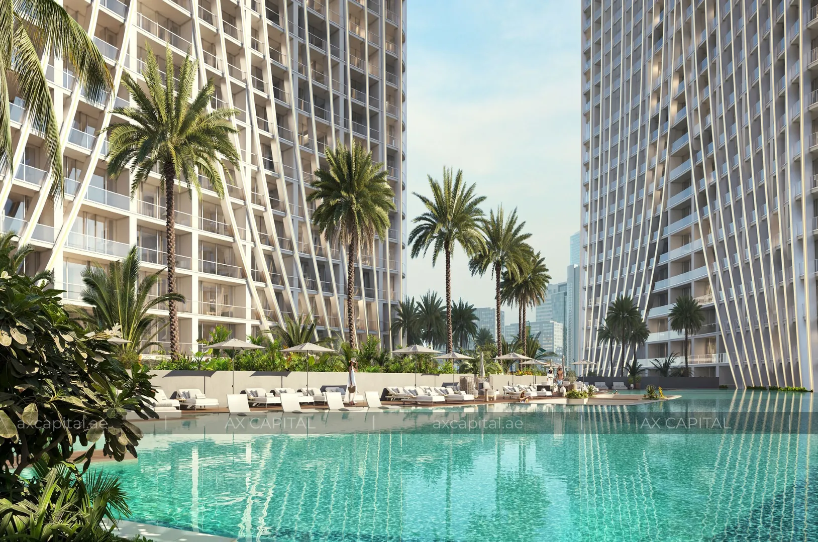 Appartement studio à Binghatti Skyrise Tower C, Dubai, EAU (axc-3996256) 1