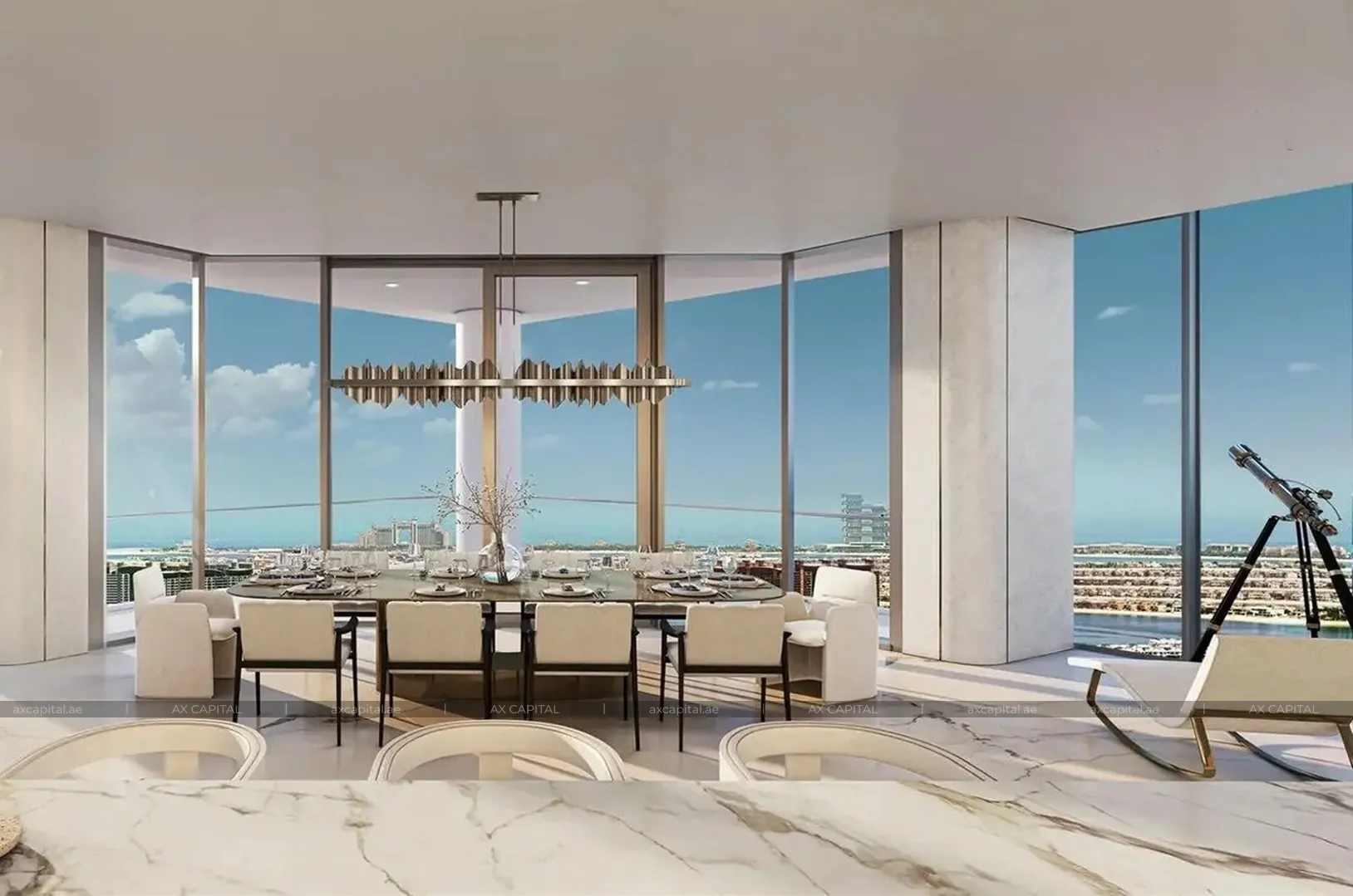 Apartamento con 1 dormitorio en Palm Beach Towers 3, Dubai, EAU (axc-3990999) 1