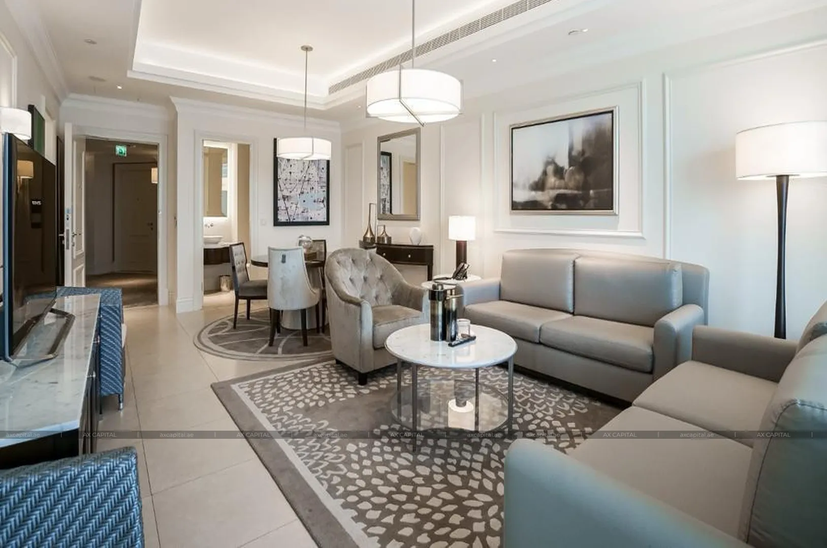 Apartment mit 1 Schlafzimmer in Kempinski BLVD, Dubai, VAE (axc-3996377) 1