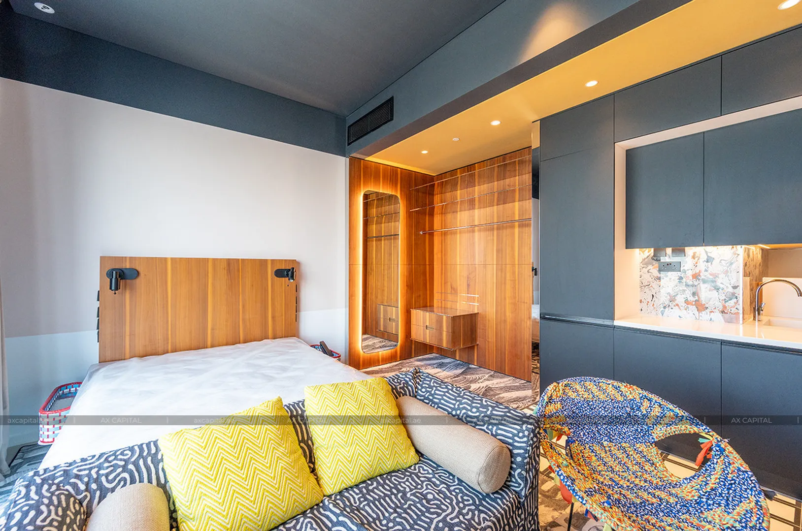 Apartment studio in Mama Shelter Residences, Dubai, UAE (axc-3991106) 2