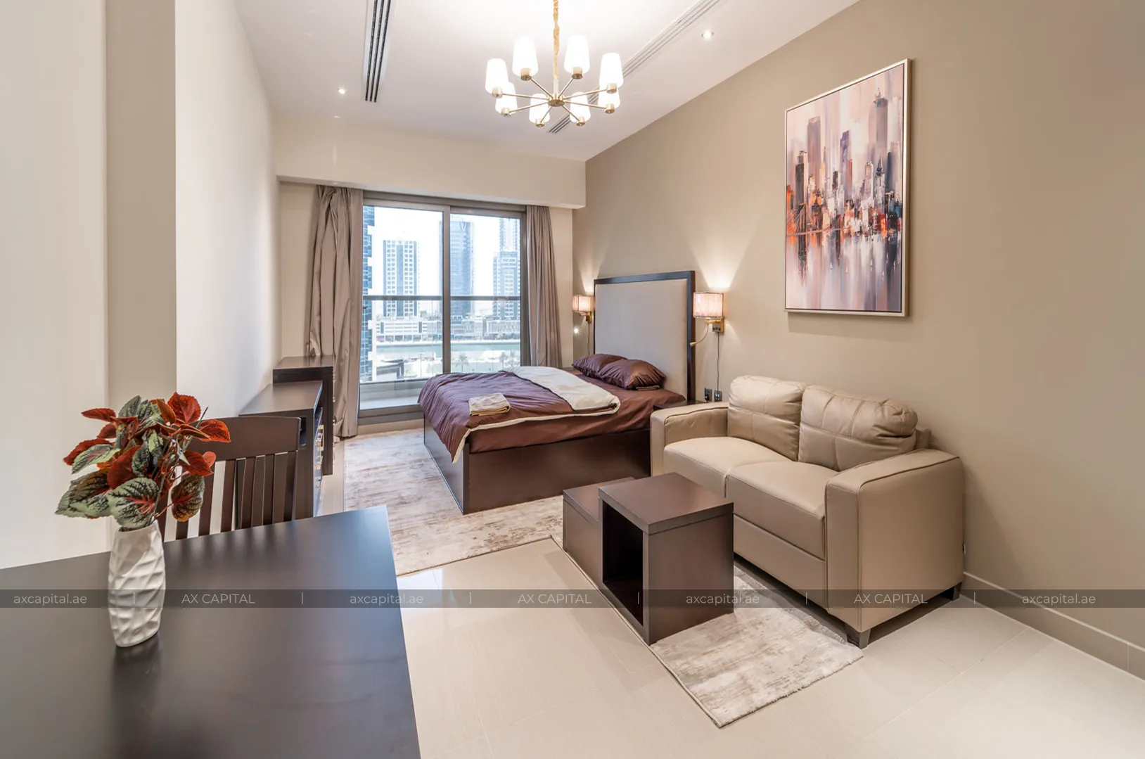 شقة استوديو في Elite Downtown Residence 1, دبي, الإمارات العربية المتحدة (axc-3992006) 1