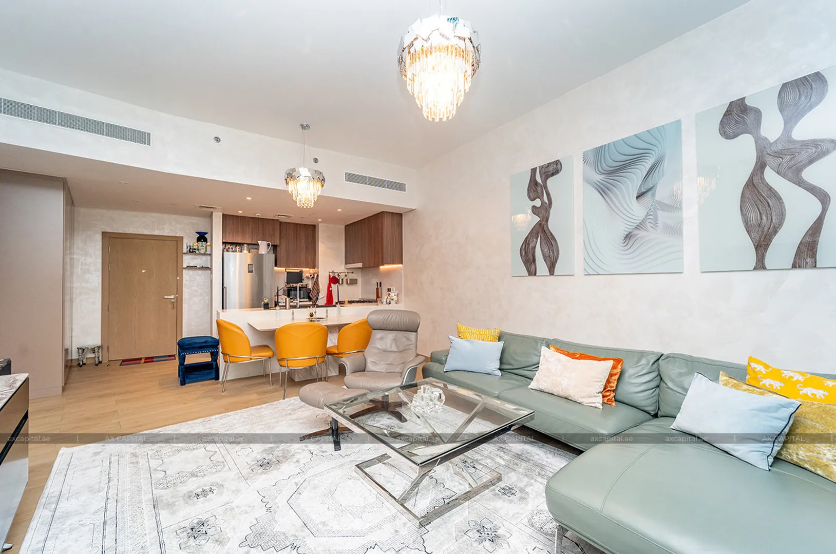 Apartamento con 2 dormitorios en La Cote Building 2, Dubai, EAU (axc-3990157) 1