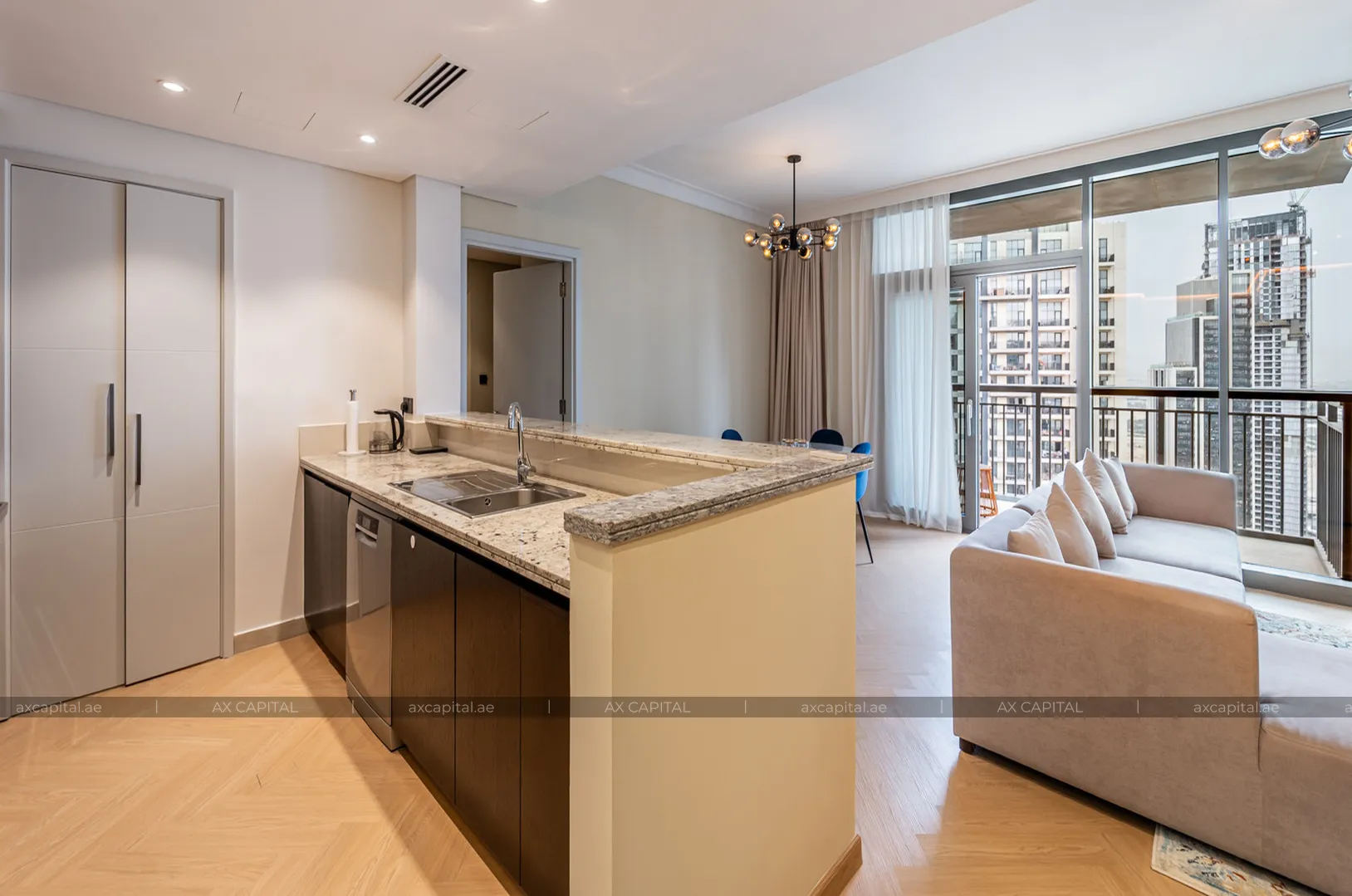 Appartement avec 1 chambre à Dubai Creek Residence Tower 1 North, Dubai, EAU (axc-3995460-r1) 3