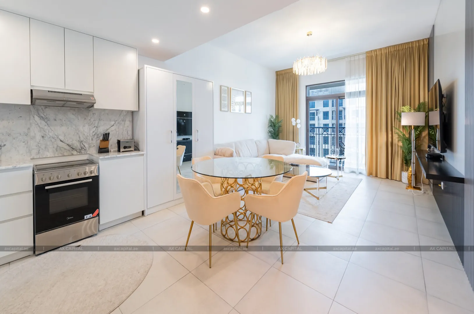 Apartment mit 1 Schlafzimmer in Lamtara 3, Dubai, VAE (axc-3989509) 2