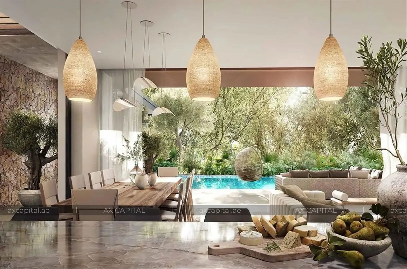 Chalet con 4 dormitorios en Alaya, Dubai, EAU (axc-3996983) 3