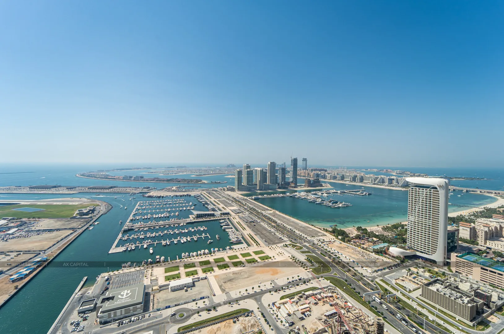 Apartment mit 3 Schlafzimmern in Damac Heights, Dubai, VAE (axc-3996349) 1