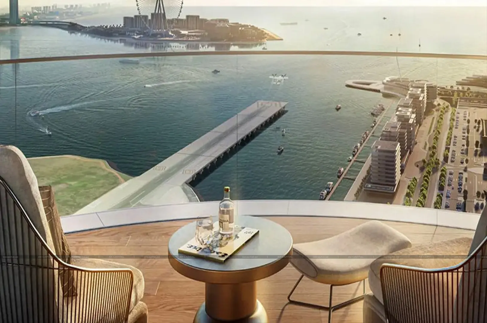Appartement avec 1 chambre à Seapoint Tower 1, Dubai, EAU (axc-3994492-r2) 3