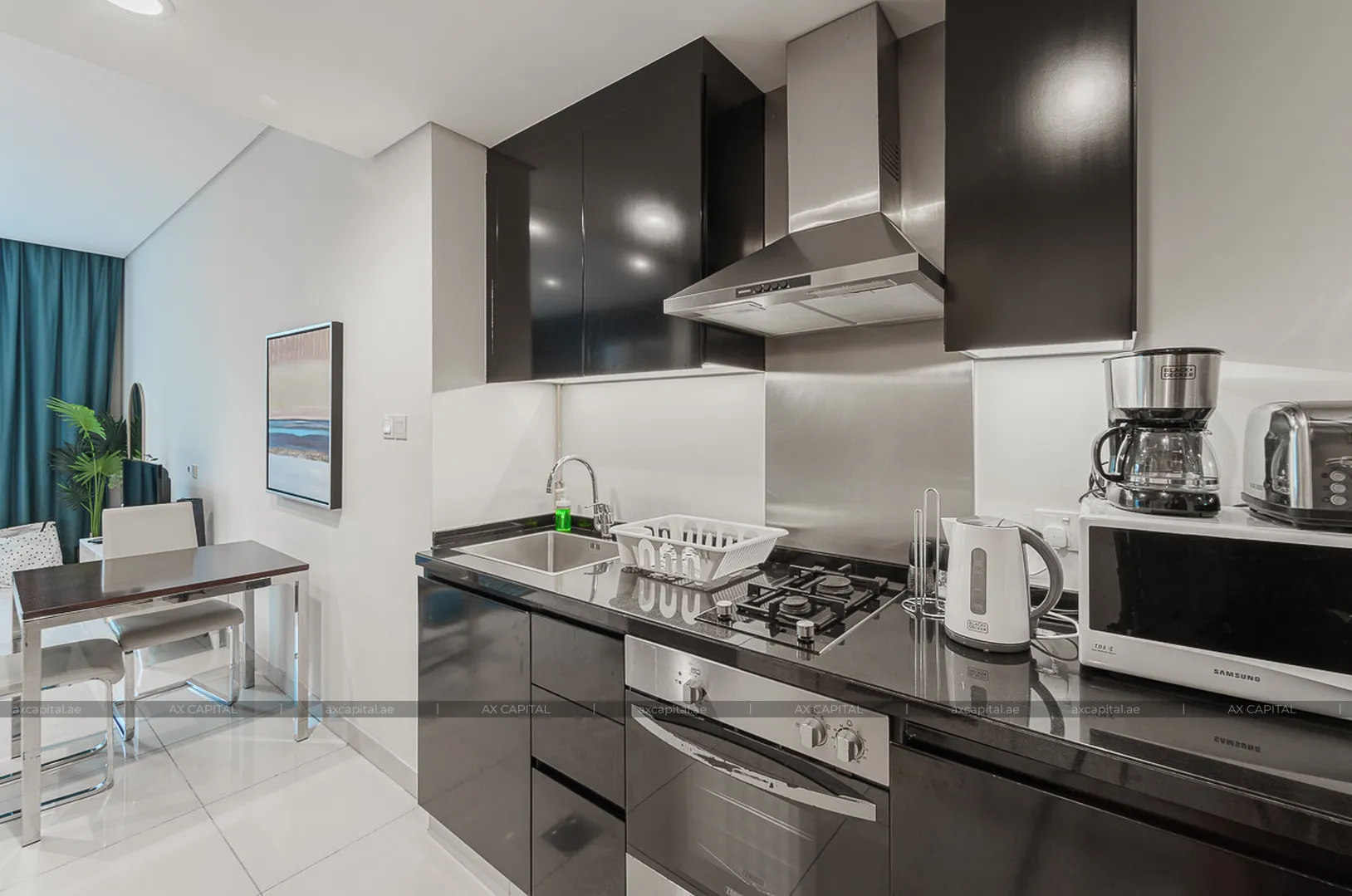 Квартира студия в Damac Maison Cour Jardin (The Cosmopolitan), Дубай, ОАЭ (axc-3991189) 2