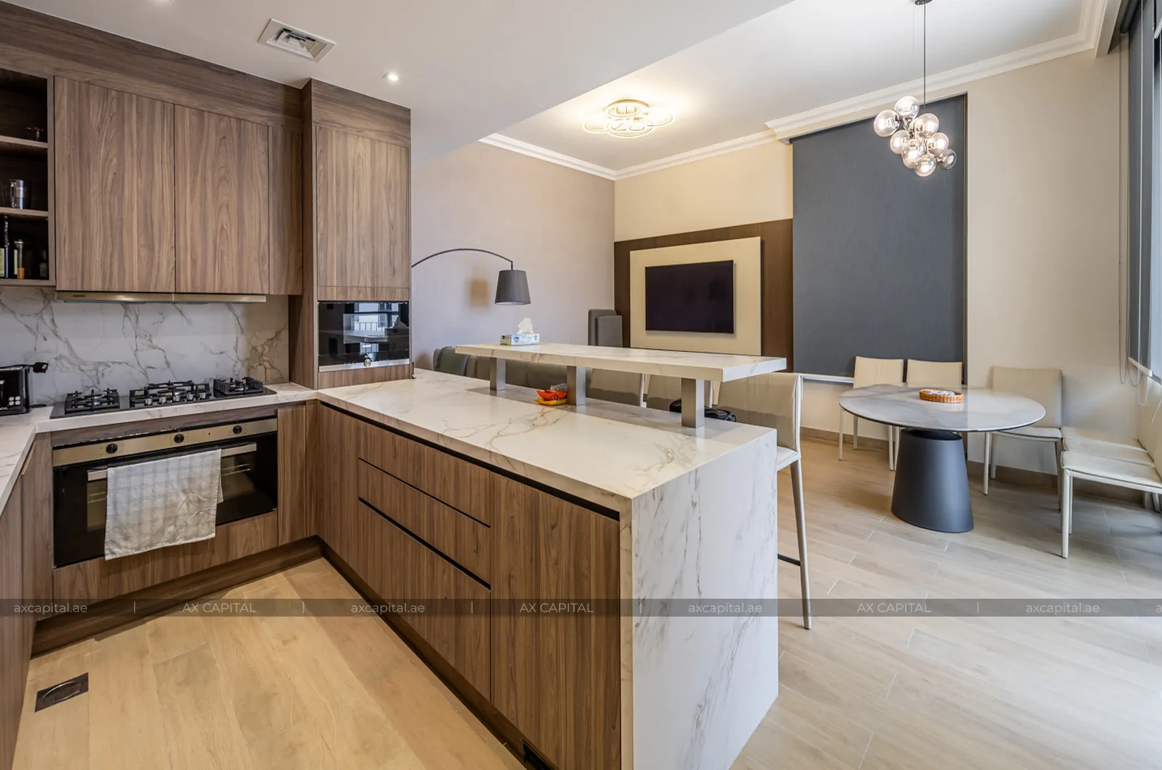 Apartamento con 2 dormitorios en La Voile, Dubai, EAU (axc-3991908) 1