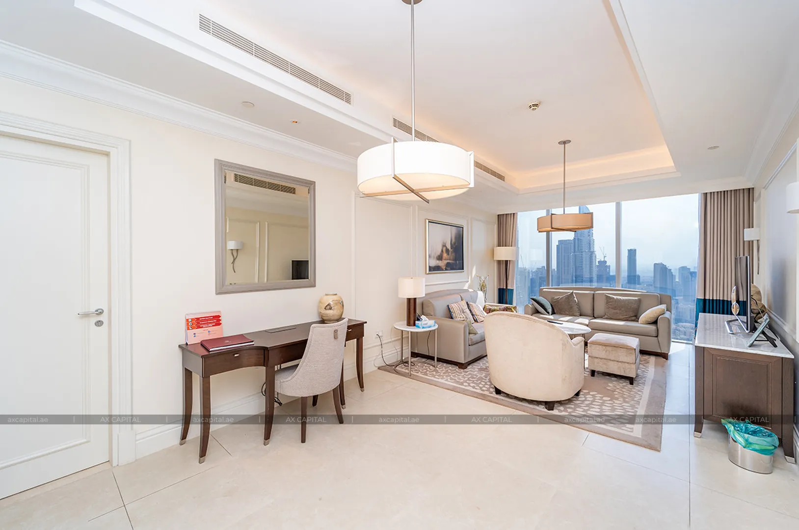 Apartment mit 2 Schlafzimmern in Kempinski BLVD, Dubai, VAE (axc-3987927-r1) 1