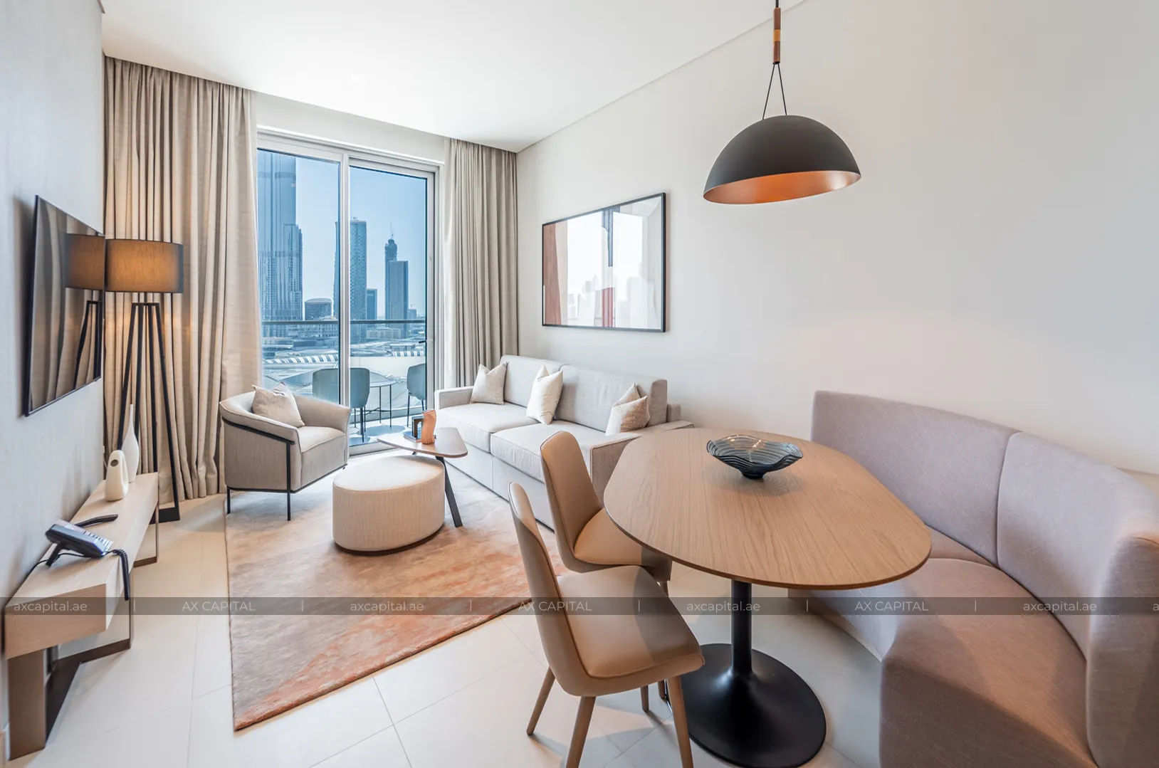 Apartment mit 2 Schlafzimmern in Vida Dubai Mall Tower 1, Dubai, VAE (axc-3991819) 1