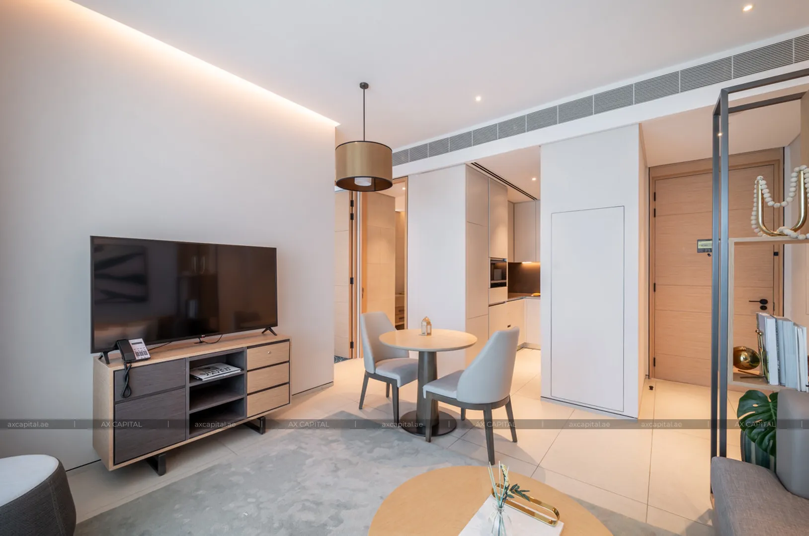 شقة عدد غرف النوم فيها: 1، في Jumeirah Gate Tower 2, دبي, الإمارات العربية المتحدة (axc-3990337) 1
