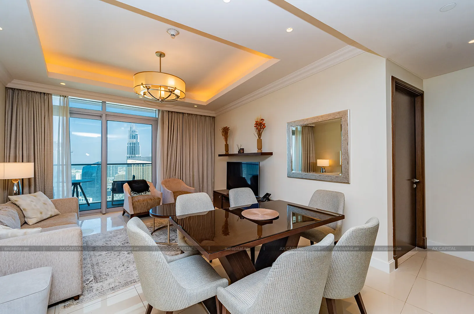 Apartment with 2 bedrooms in The Address Fountain Views, Dubai, UAE (axc-3989020-r2) 2