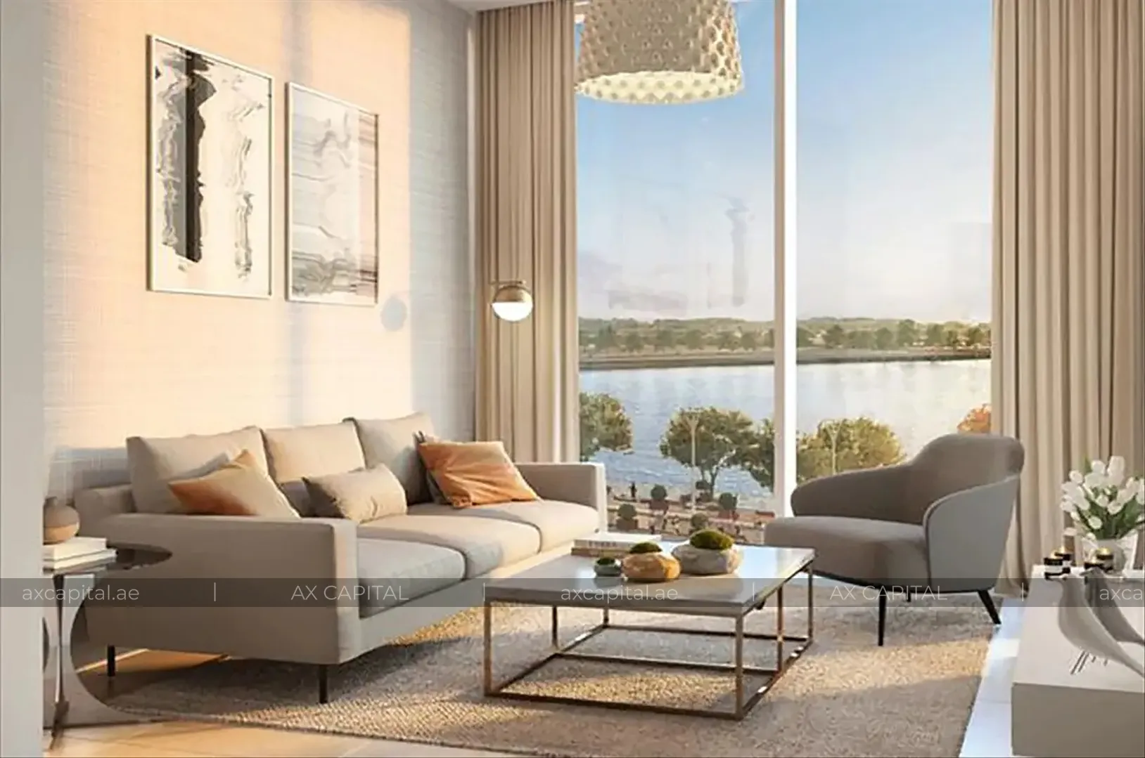 Apartament cu 1 dormitor în Sobha Hartland Waves Opulence, Dubai, Emiratele Arabe Unite (axc-3988477-r1) 3