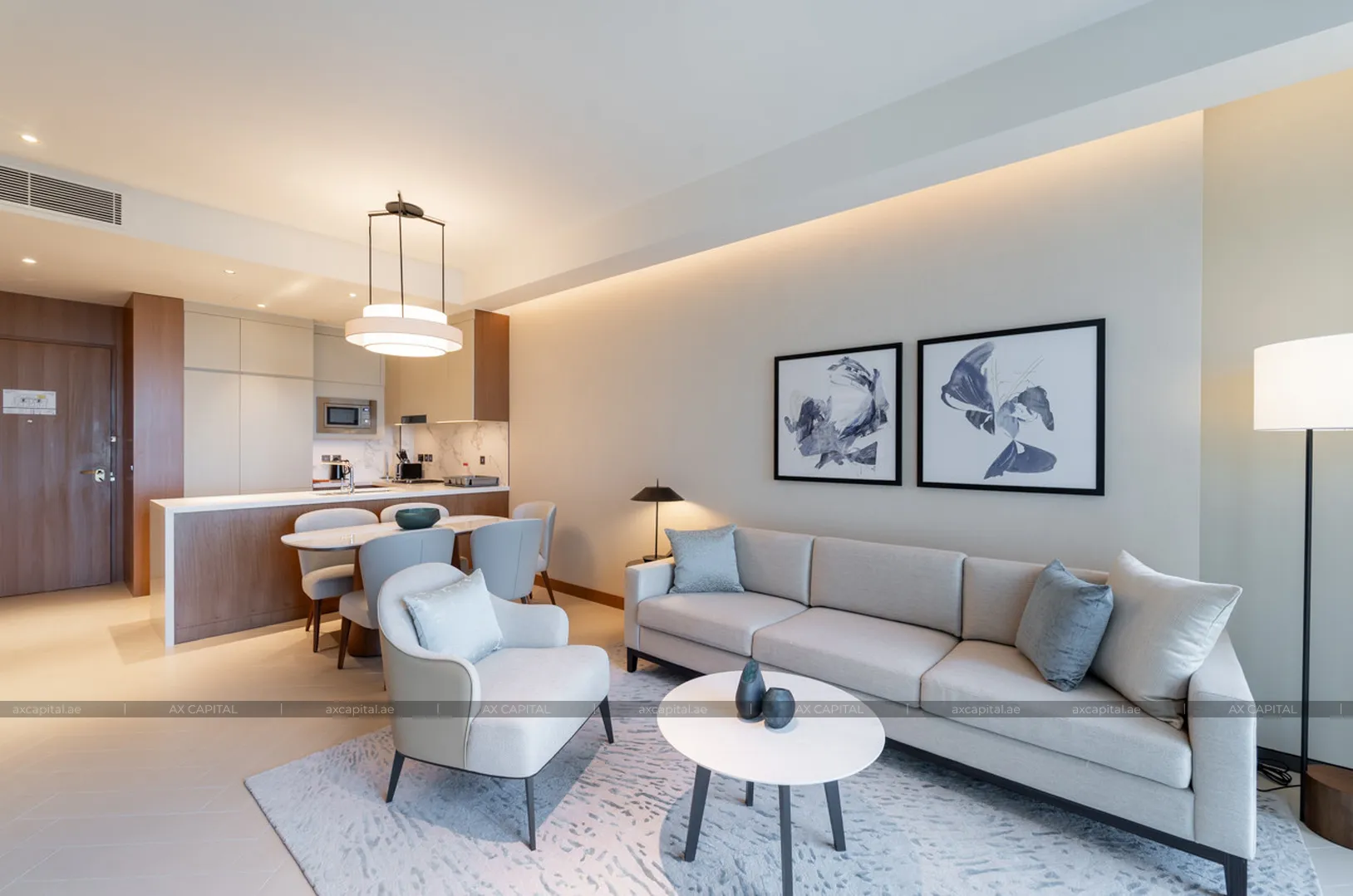 Apartament cu 2 dormitoare în The Address Residences Dubai Opera Tower 1, Dubai, Emiratele Arabe Unite (axc-3977830) 1