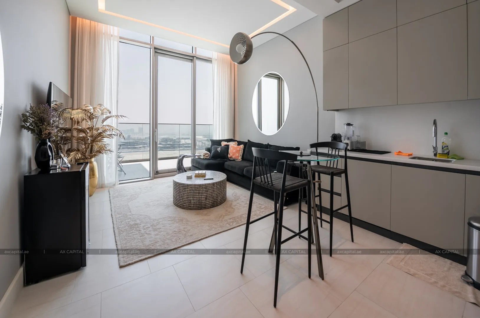 Apartment mit 1 Schlafzimmer in SLS Dubai Hotel and Residences, Dubai, VAE (axc-3991586) 1