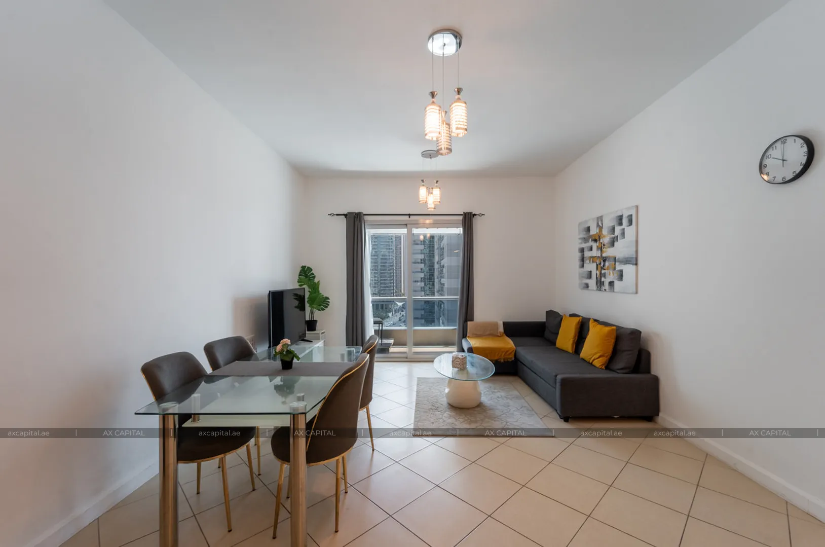 Квартира с 1 спальней в Marina Diamond 1, Дубай, ОАЭ (axc-3996505) 1