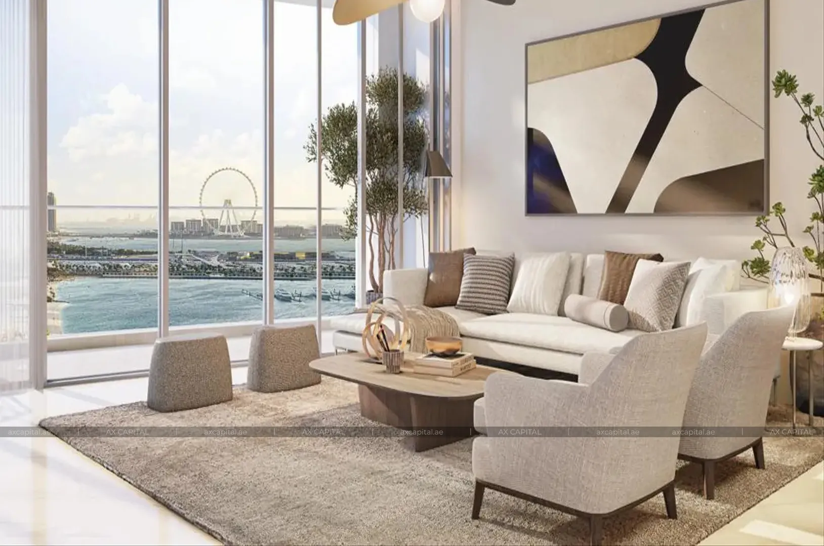 Appartement avec 3 chambres à Palm Beach Towers 1, Dubai, EAU (axc-3984449) 2