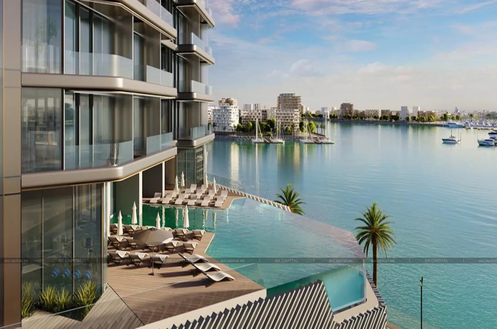 Apartment mit 2 Schlafzimmern in Nautica One, Dubai, VAE (axc-3991910) 2