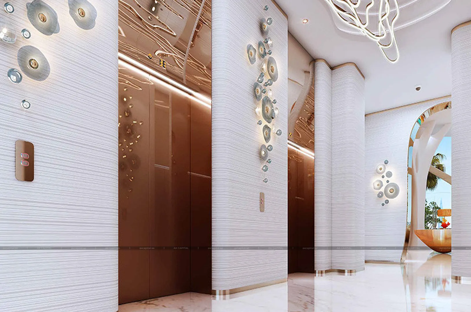Apartment mit 1 Schlafzimmer in Coral Reef, Dubai, VAE (axc-3985406) 3