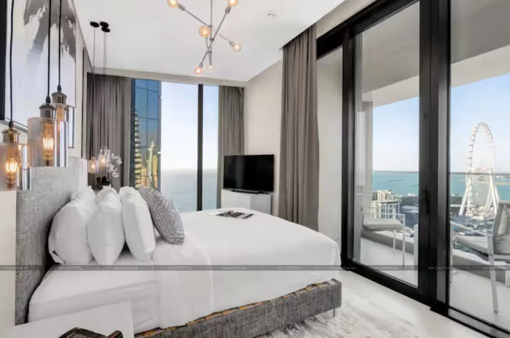 Appartement avec 3 chambres à Jumeirah Gate Tower 1, Dubai, EAU (axc-3985424) 1