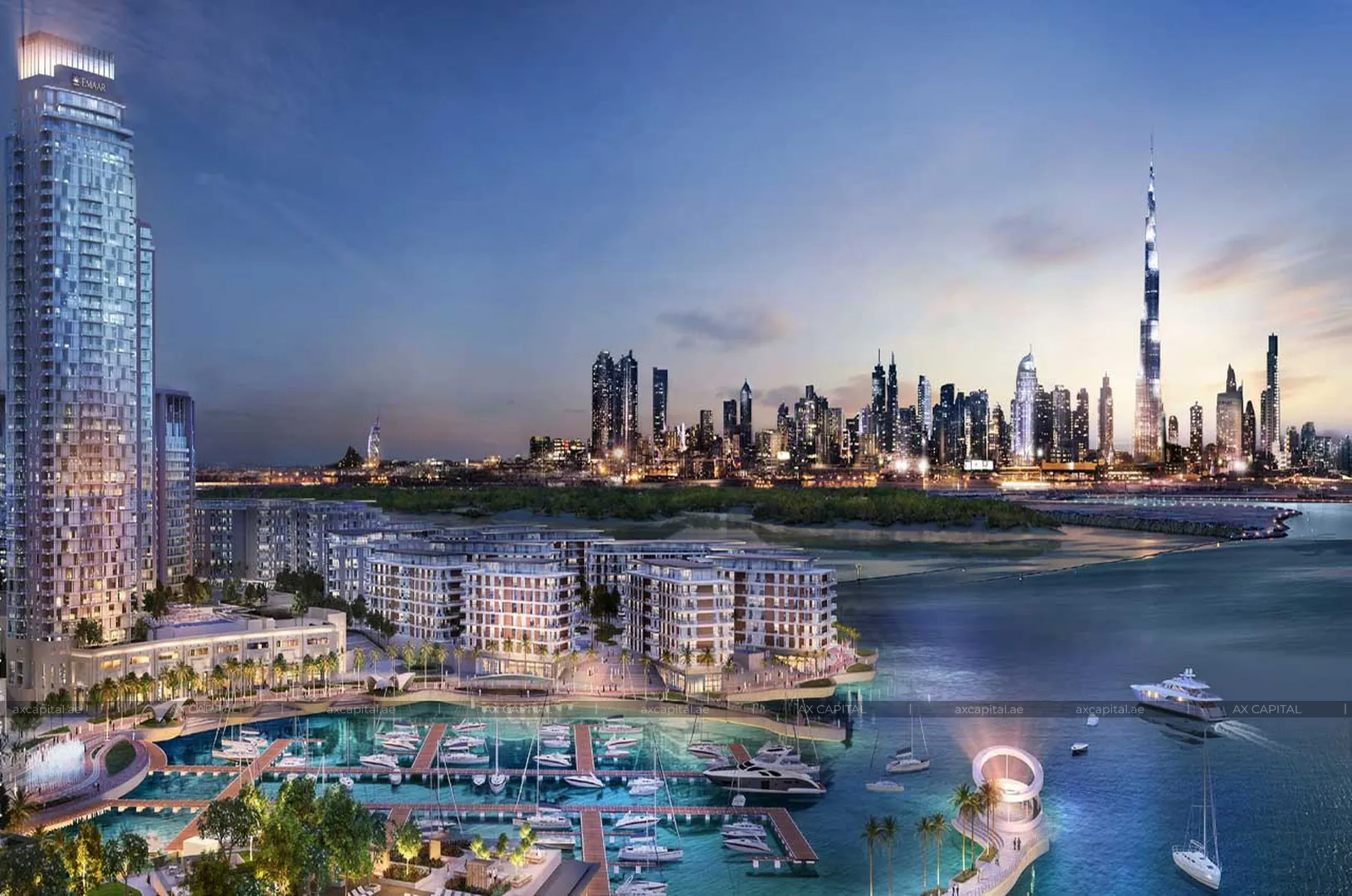 شقة عدد غرف النوم فيها: 2، في The Cove II Building 7, دبي, الإمارات العربية المتحدة (axc-3987428) 2