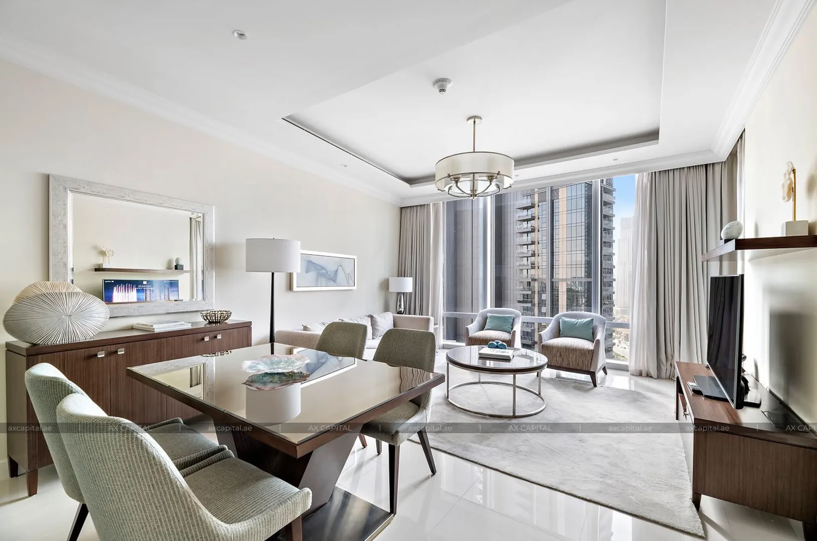 شقة عدد غرف النوم فيها: 1، في The Address Fountain Views, دبي, الإمارات العربية المتحدة (axc-3988353-r1) 3