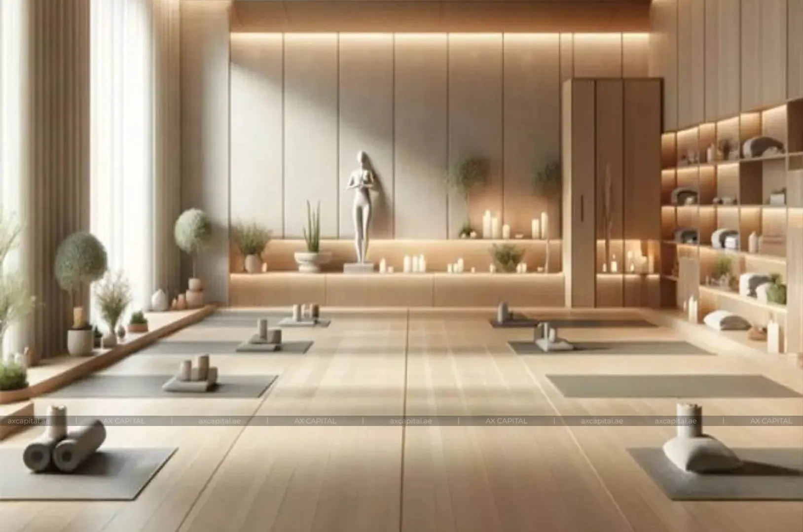 Apartment mit 2 Schlafzimmern in Aeternitas Tower, Dubai, VAE (axc-3996203) 2