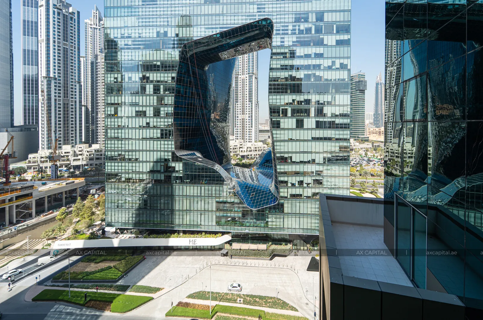 Apartament-studio în Damac Maison Cour Jardin (The Cosmopolitan), Dubai, Emiratele Arabe Unite (axc-3993174) 1