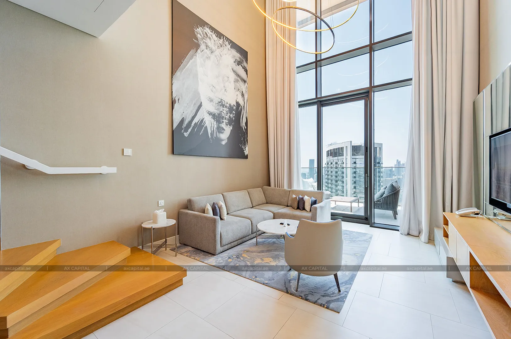 Apartment mit 1 Schlafzimmer in SLS Dubai Hotel and Residences, Dubai, VAE (axc-3990550) 1