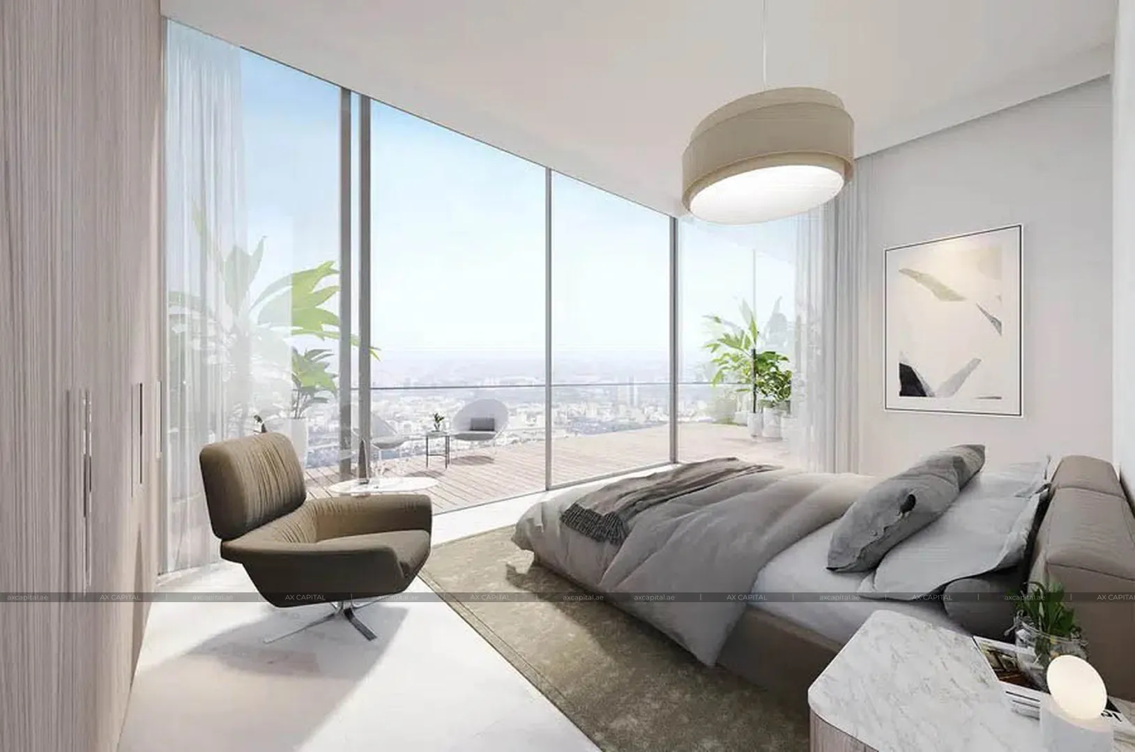 Apartamento con 1 dormitorio en Upper House East, Dubai, EAU (axc-3991493) 3