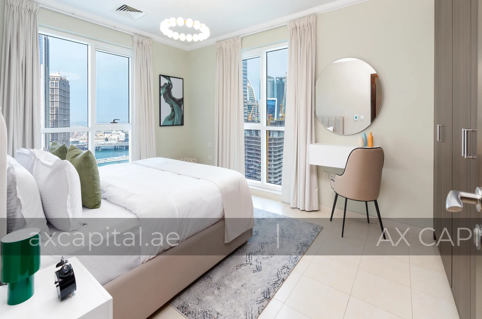 Apartment mit 1 Schlafzimmer in Churchill Towers, Dubai, VAE (axc-3989951) 3