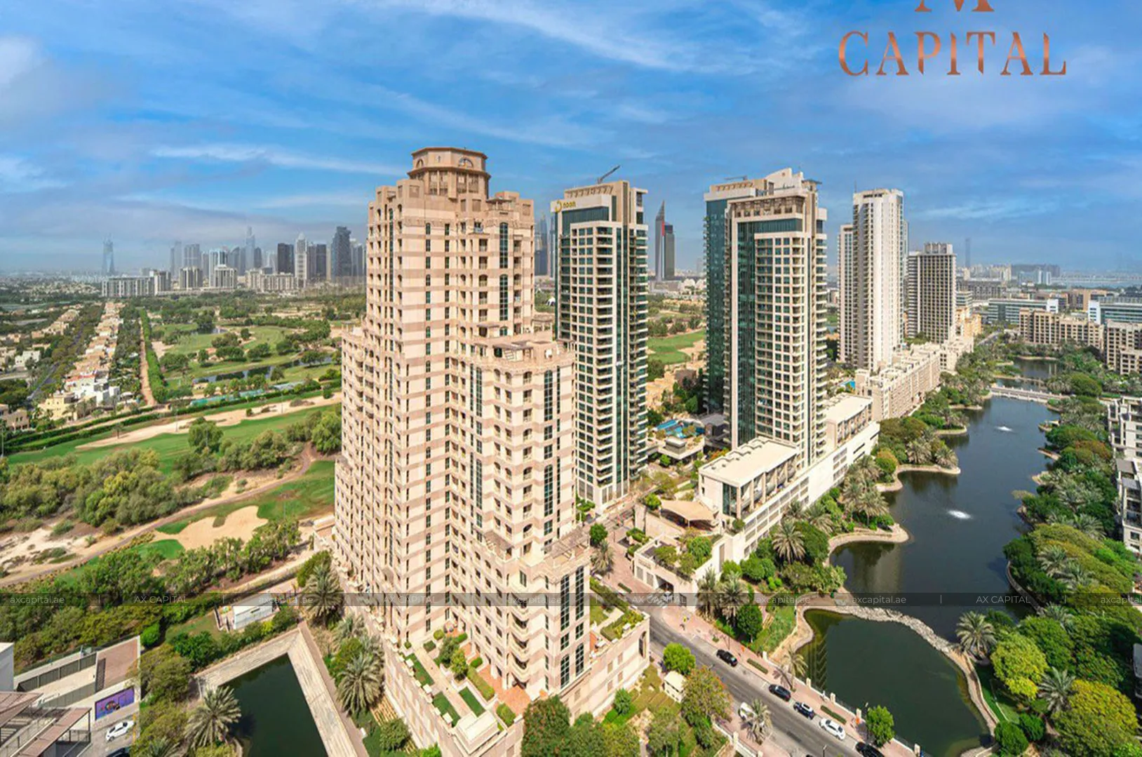 Apartamento con 2 dormitorios en Mosela Waterside Residences, Dubai, EAU (axc-3990047) 1