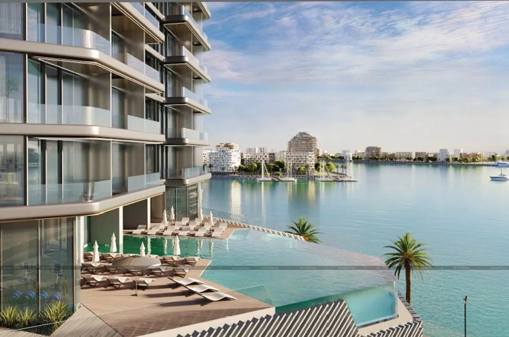 Apartment with 1 bedroom in Nautica One, Dubai, UAE (axc-3995611) 1