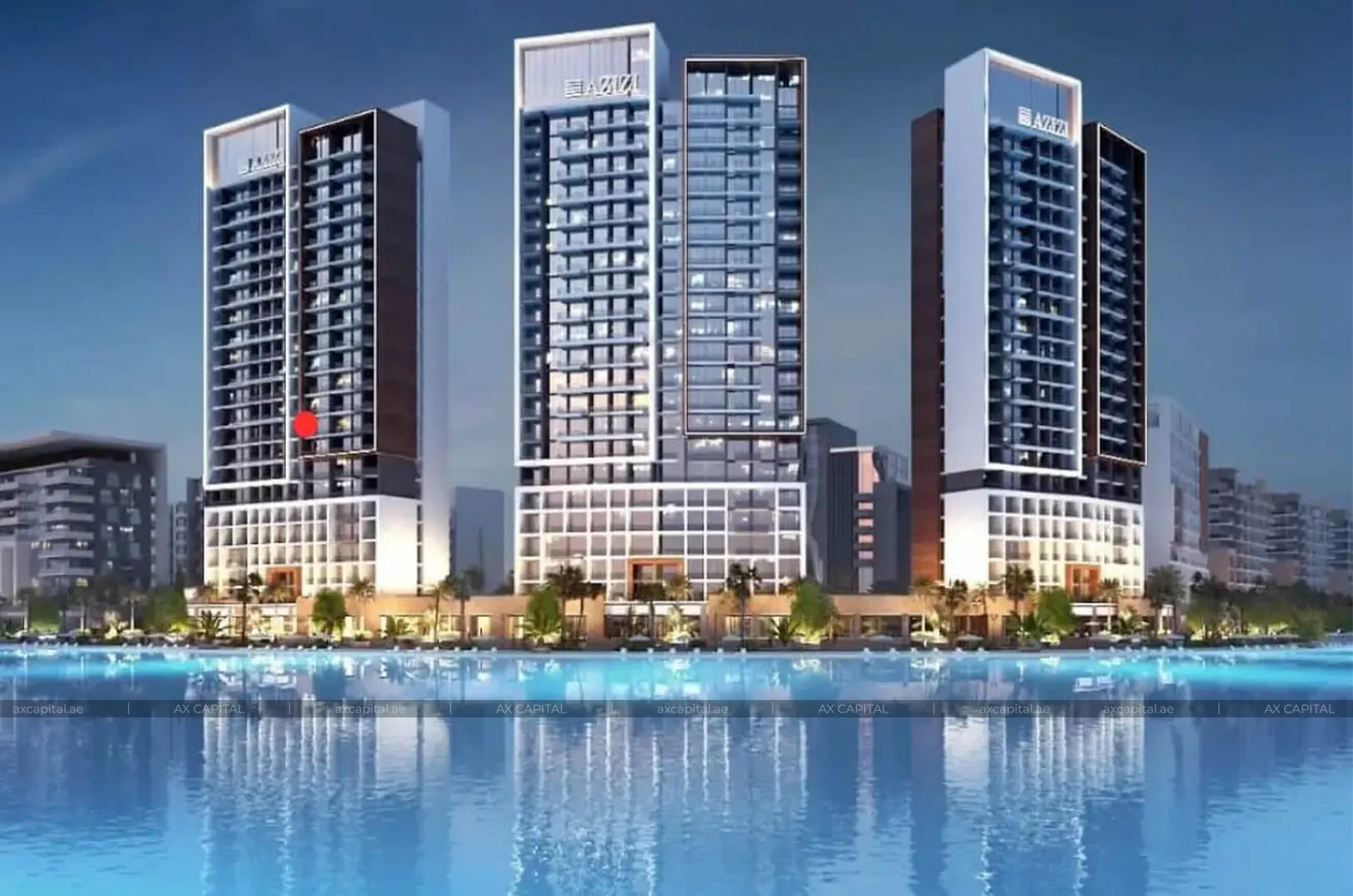 Apartament cu 1 dormitor în Azizi Riviera Beachfront, Dubai, Emiratele Arabe Unite (axc-3989967) 1
