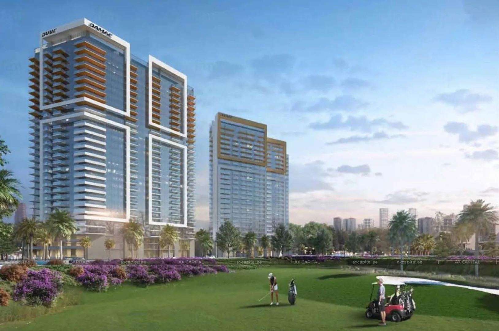 Apartamento con 1 dormitorio en Golf Gate, Dubai, EAU (axc-3989838) 1