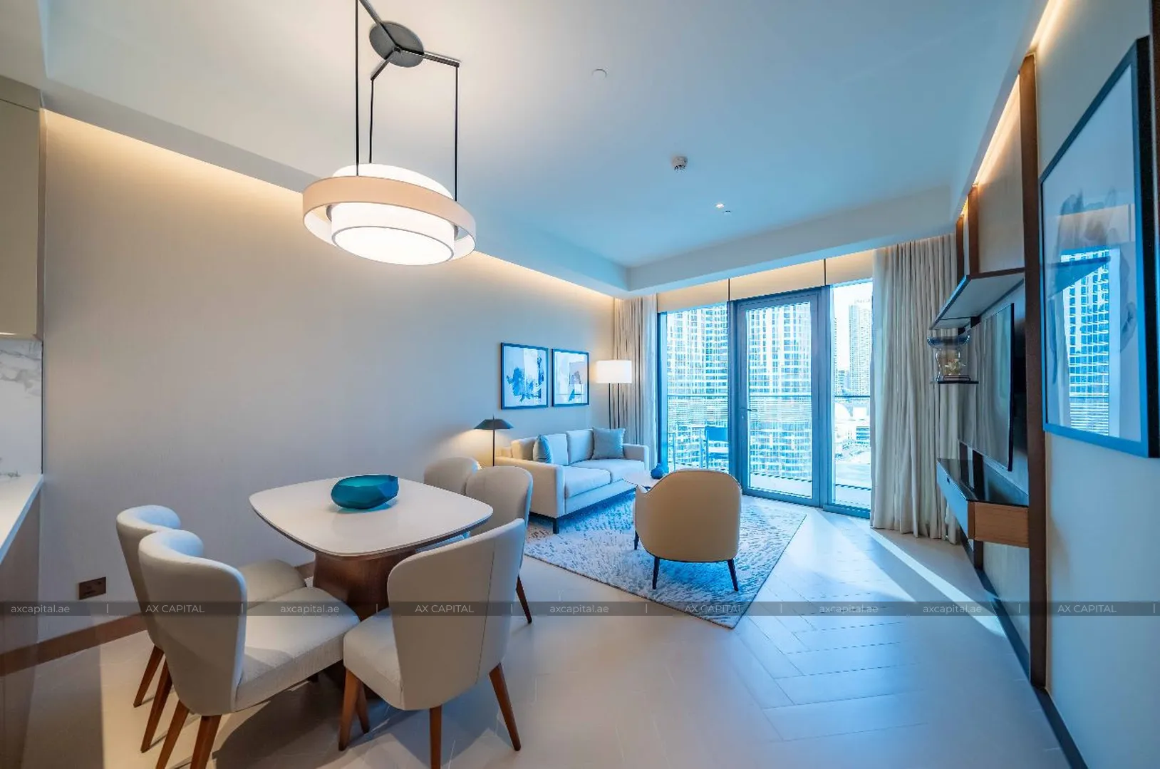 Apartment mit 2 Schlafzimmern in The Address Residences Dubai Opera Tower 1, Dubai, VAE (axc-3983377) 2