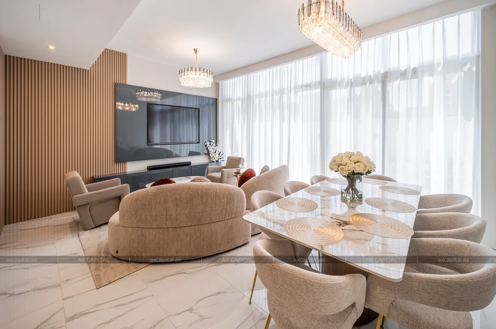 Таунхаус с 3 спальнями в Bahya Villas, Дубай, ОАЭ (axc-3995900) 1