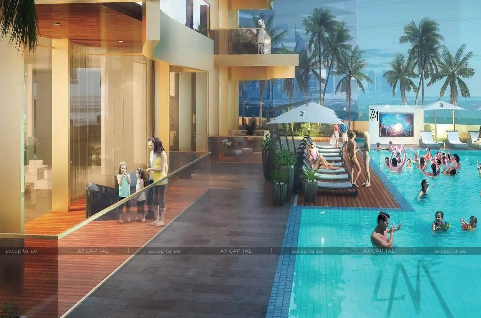 Apartament cu 2 dormitoare în Elegance Tower, Dubai, Emiratele Arabe Unite (axc-3986330-r1) 2