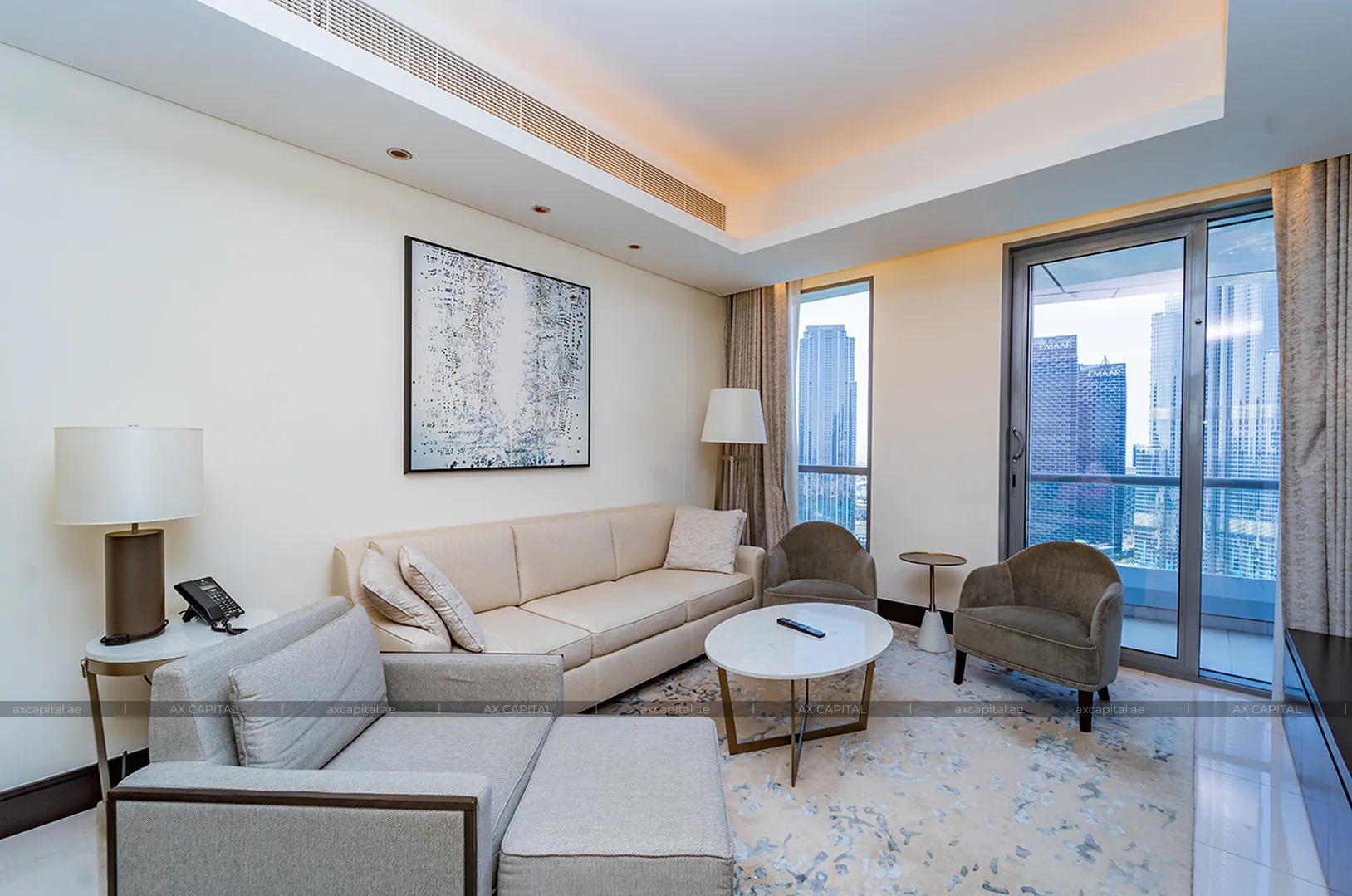 Apartamento con 1 dormitorio en The Address Downtown Dubai, Dubai, EAU (axc-3991195) 1